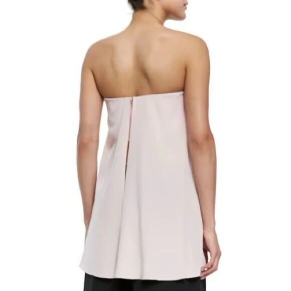 Tibi 8 pink strapless blouse - Picture 9 of 10